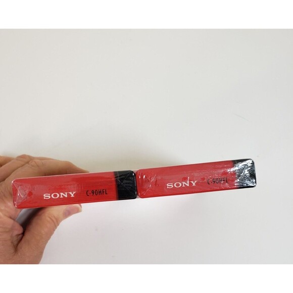 2 New Sealed Sony Hi Fi  Blank Audio Cassette Tapes Normal Bias 90 min - Picture 4 of 6